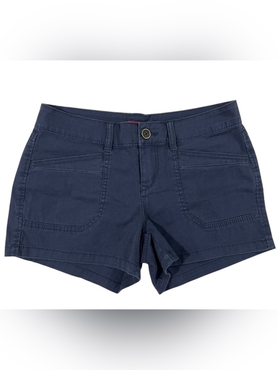 UNIONBAY Pants - Union Bay Navy Stretch Chino Shorts Women’s Size 9 Mid Rise 3” inseam casual